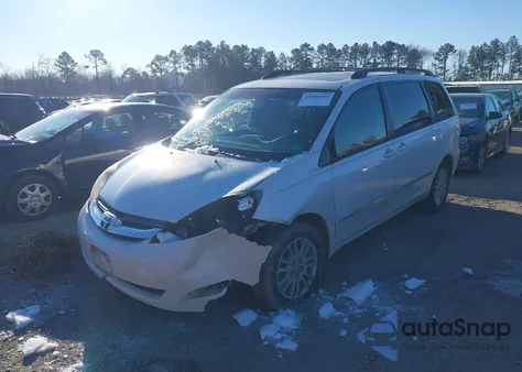 2008 Toyota Sienna Limited from USA, damaged, VIN 5TDBK22C28S016618